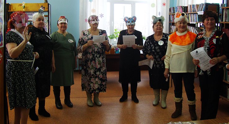 Новогодние посиделки в Щелкунской библиотеке