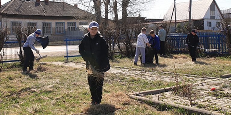 Добрые дела школьников!