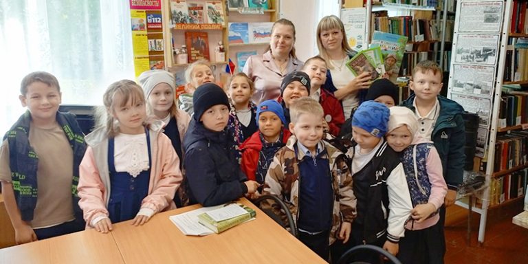 Первый раз в библиотеке!